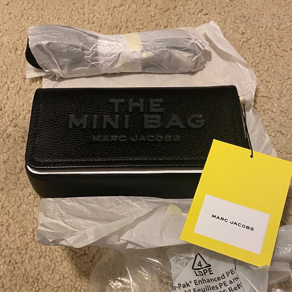 Marc Jacobs Black Mini Crossbody Bag